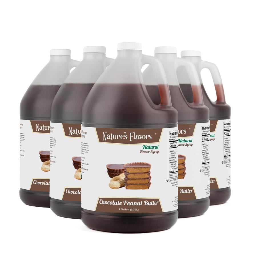 Chocolate Peanut Butter Syrup, Natural