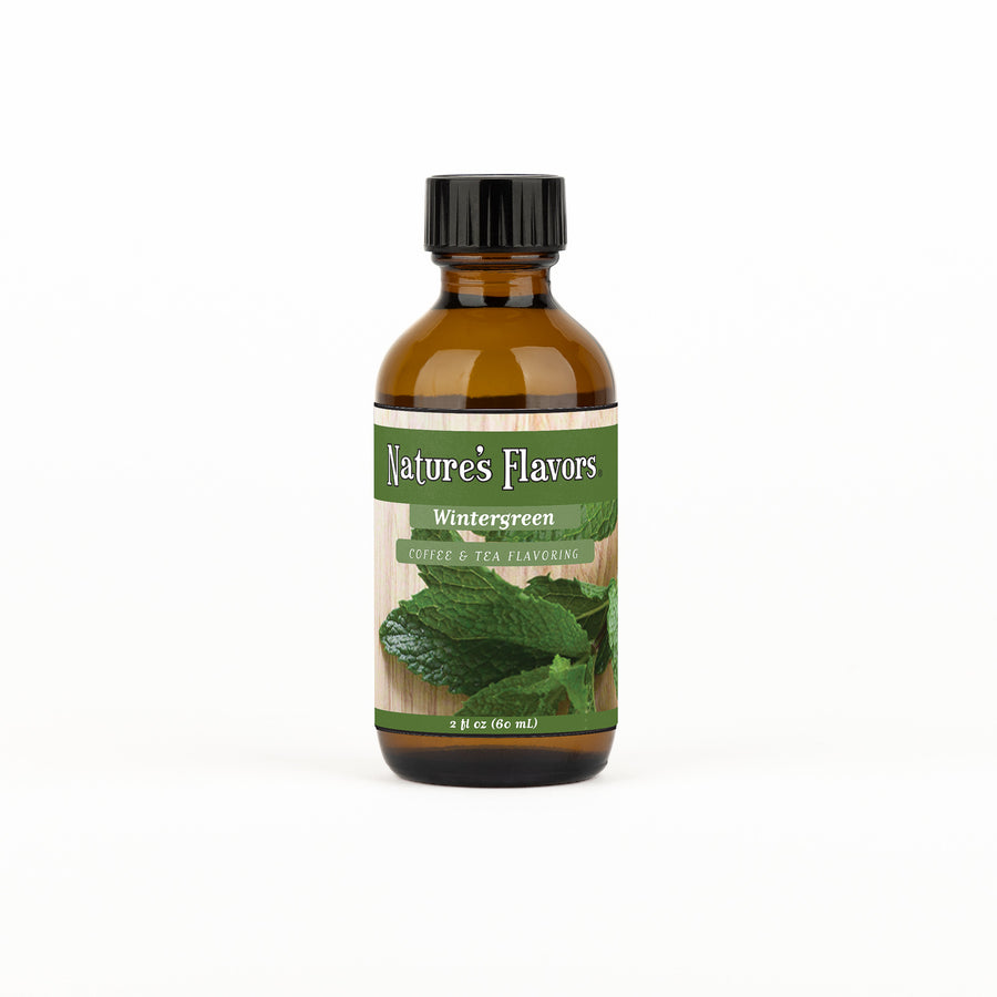 Wintergreen Coffee and Tea Flavoring Without Diacetyl