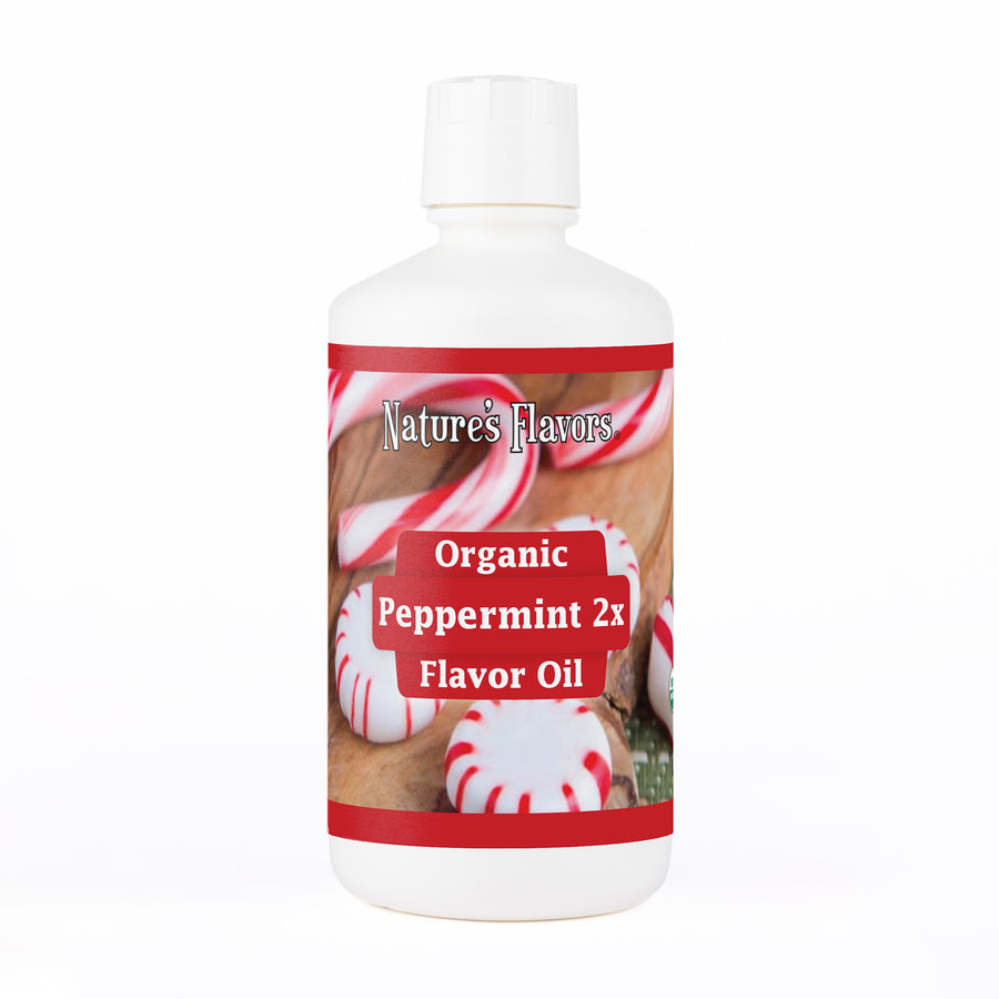 Peppermint Flavor Oil (2X Fold), Organic