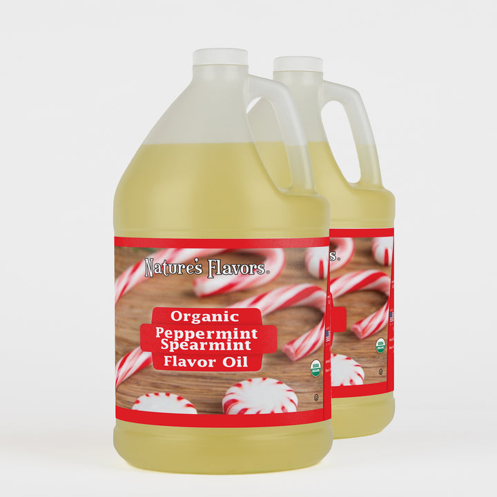 Peppermint and Spearmint Flavor Oil, Organic