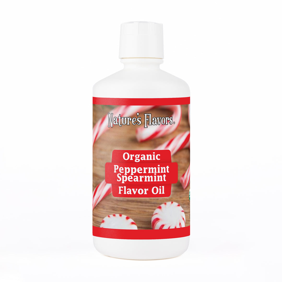 Peppermint and Spearmint Flavor Oil, Organic