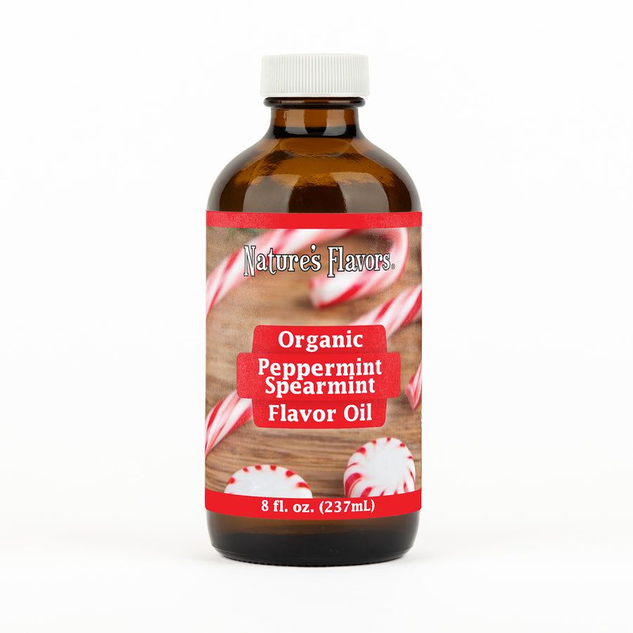Peppermint and Spearmint Flavor Oil, Organic