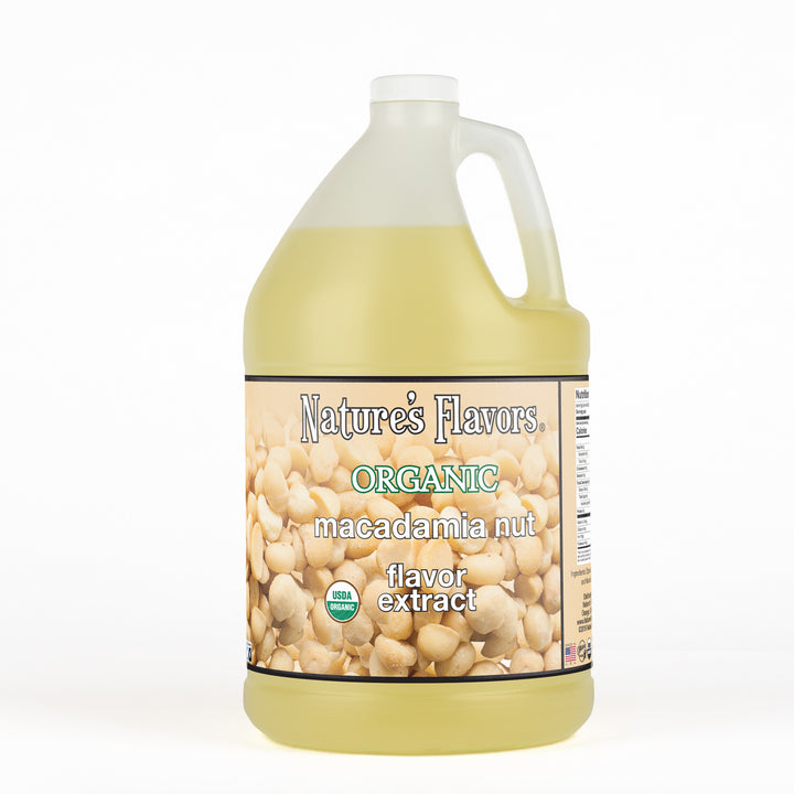 Organic Macadamia Nut Flavor Extract Without Diacetyl