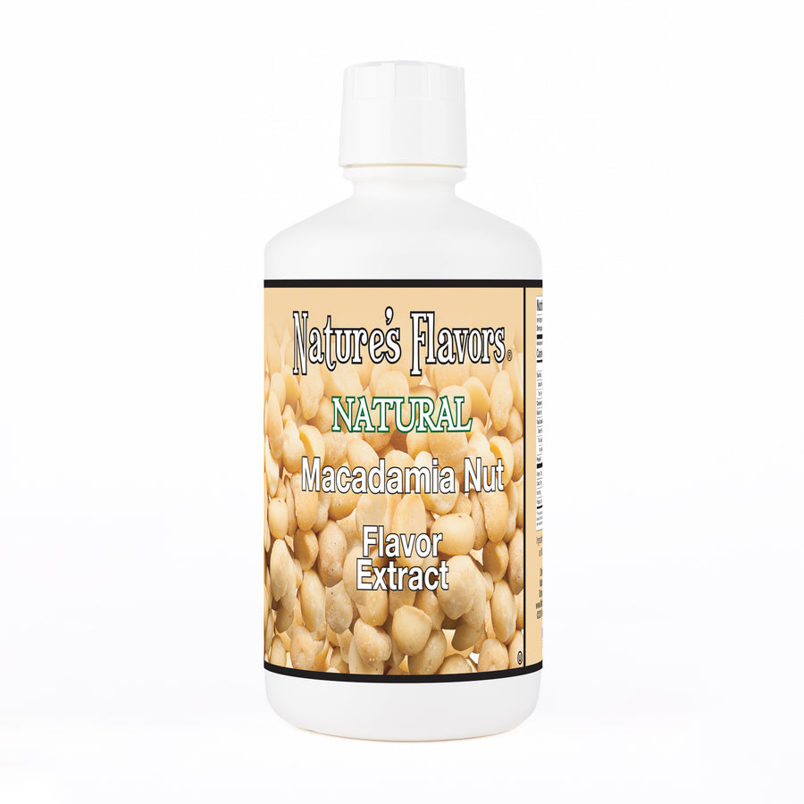 Macadamia Nut Flavor Extract, Natural