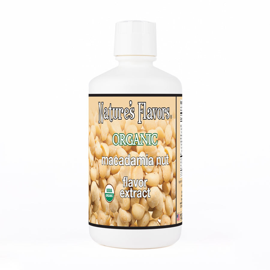 Macadamia Nut Flavor Extract, Organic