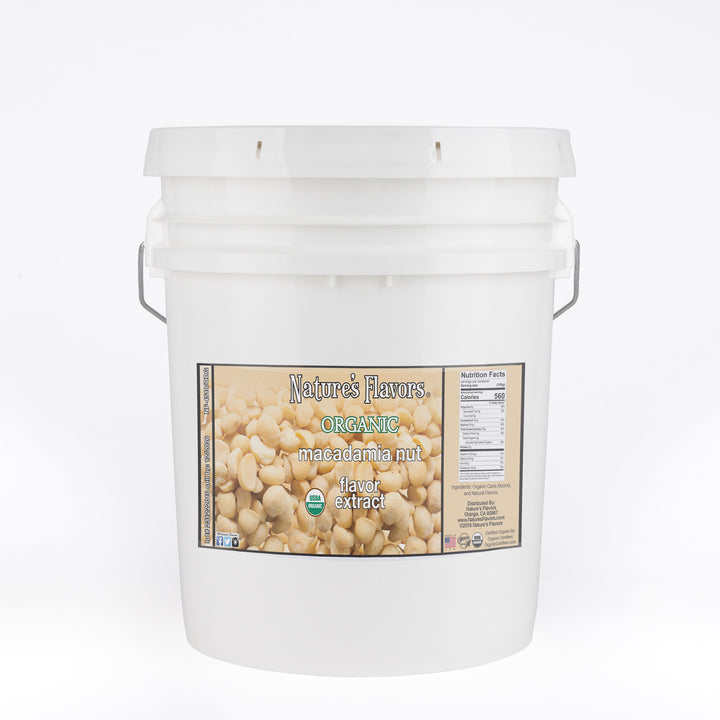 Organic Macadamia Nut Flavor Extract Without Diacetyl