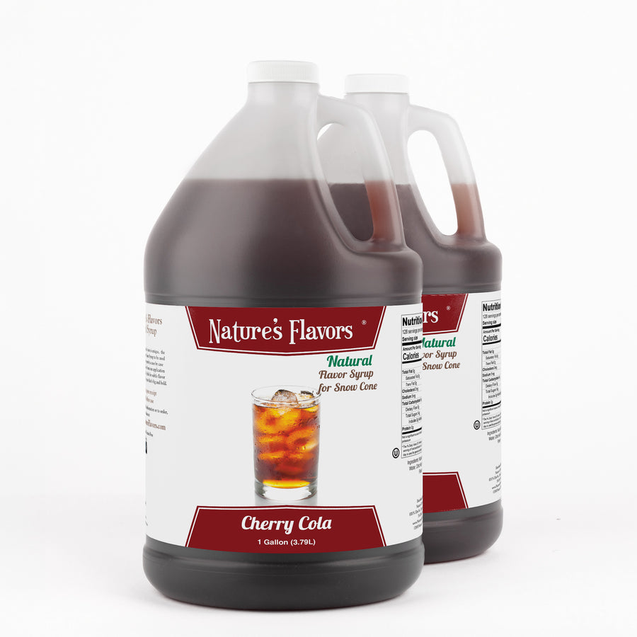 Cherry Cola Snow Cone Syrup, Natural