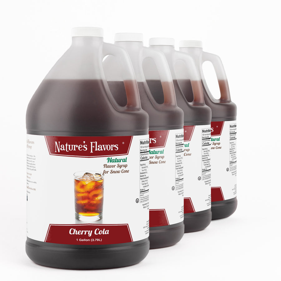 Cherry Cola Snow Cone Syrup, Natural