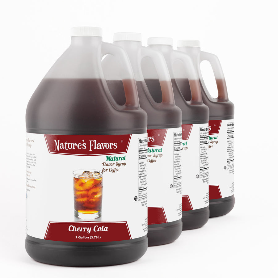 Cherry Cola Coffee Syrup, Natural