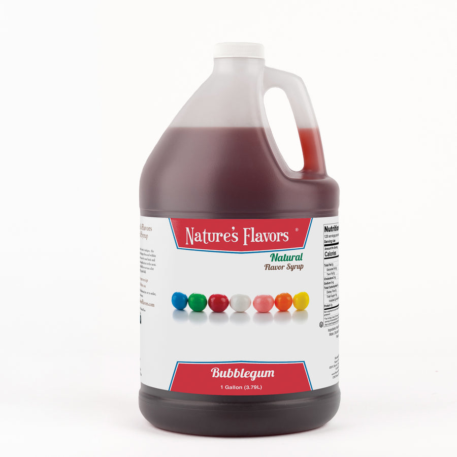 Bubble Gum Syrup, Natural