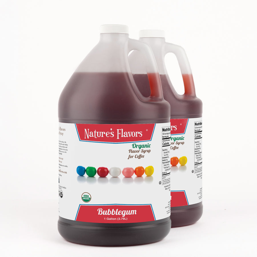 Bubble Gum Coffee Syrup, Organic