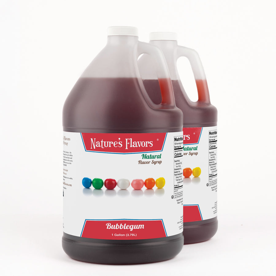 Bubble Gum Syrup, Natural