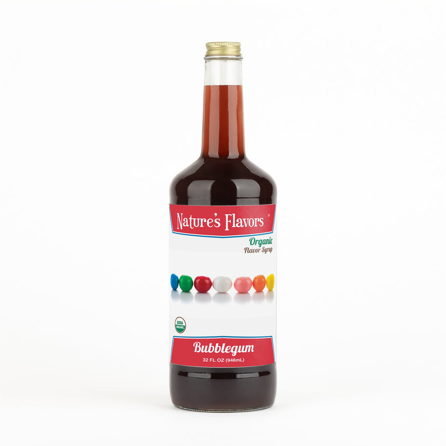 Bubble Gum Syrup, Organic