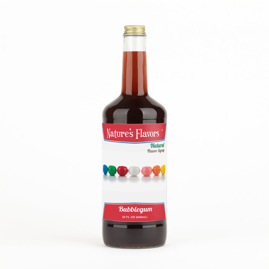 Bubble Gum Syrup, Natural