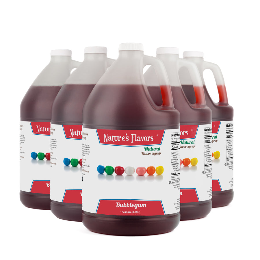 Bubble Gum Syrup, Natural