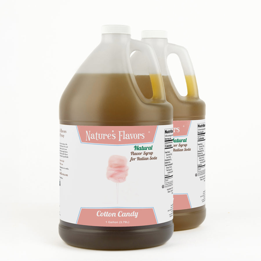 Cotton Candy Italian Soda Syrup, Natural