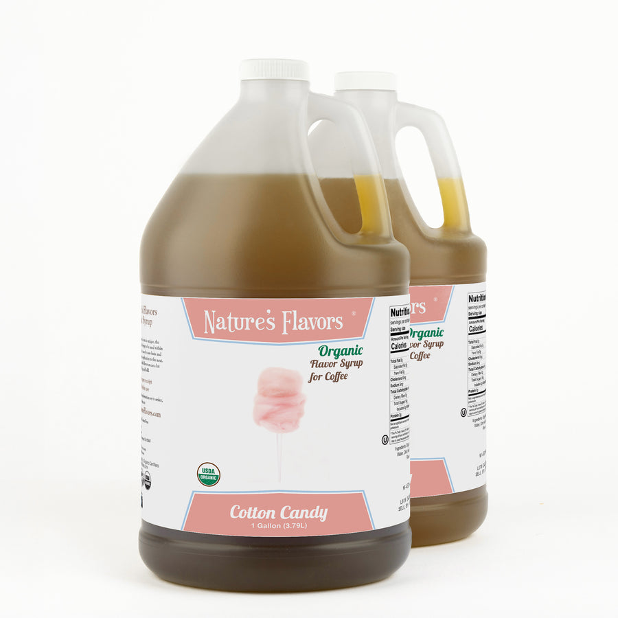 Cotton Candy Coffee Syrup, Organic