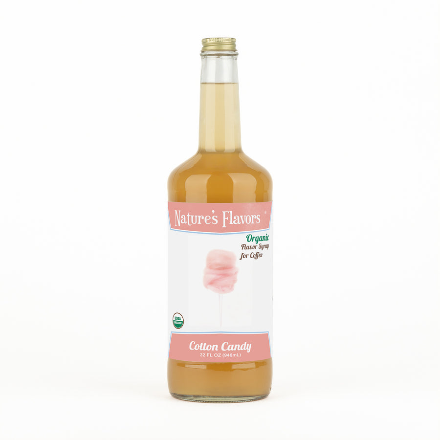 Cotton Candy Coffee Syrup, Organic
