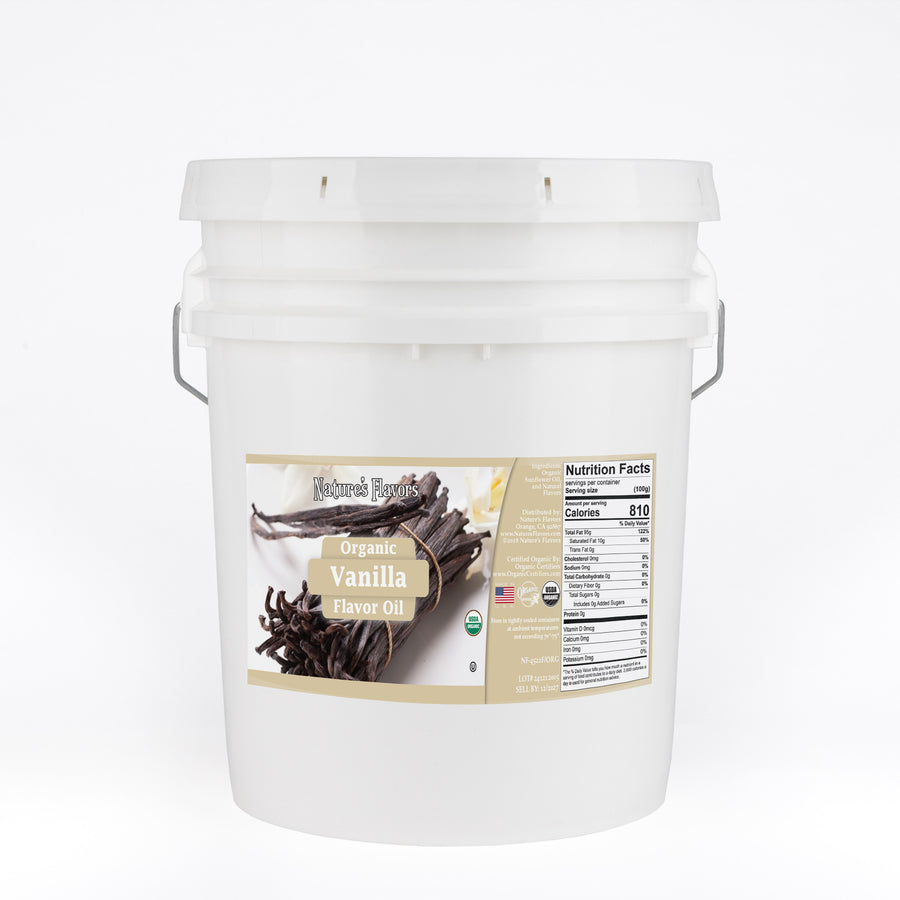 Vanilla Flavor Oil, Organic
