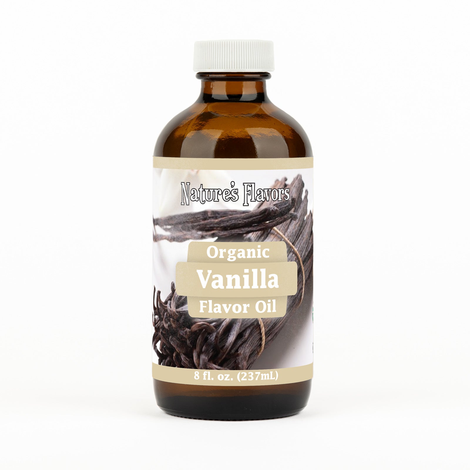 Vanilla Flavor Oil, Organic – Nature's Flavors