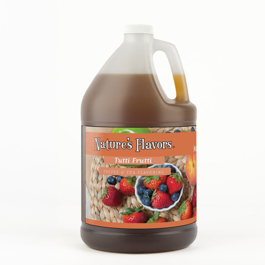 Tutti Frutti Coffee and Tea Flavoring Without Diacetyl