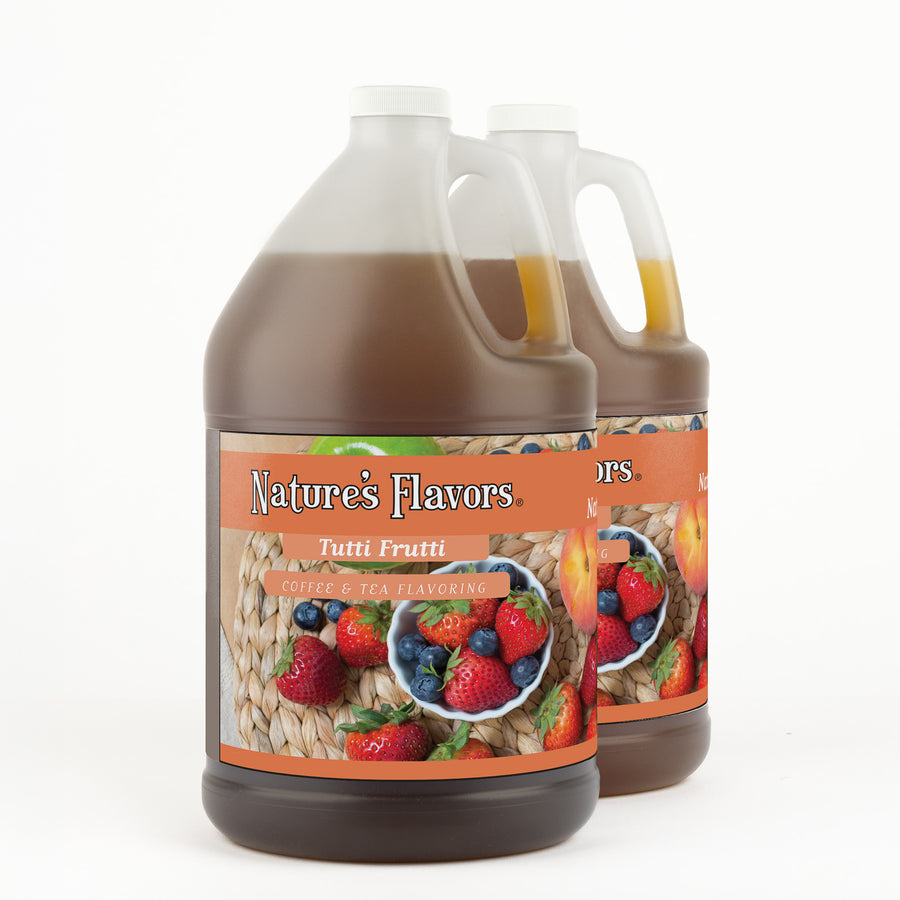 Tutti Frutti Coffee and Tea Flavoring Without Diacetyl