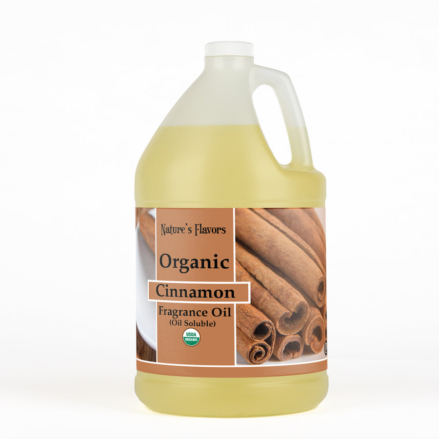 Cinnamon Fragrance Oil (Oil Soluble), Organic
