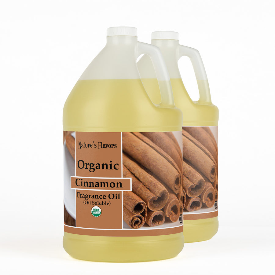 Cinnamon Fragrance Oil (Oil Soluble), Organic