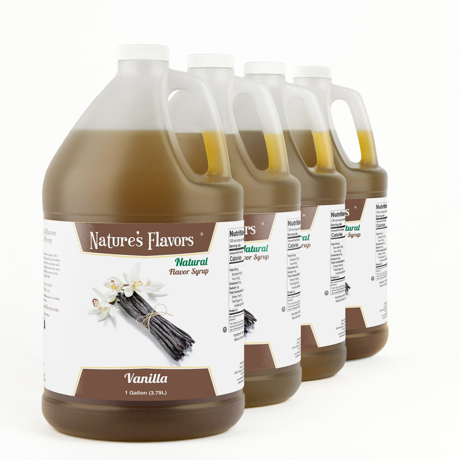 Vanilla Syrup, Natural