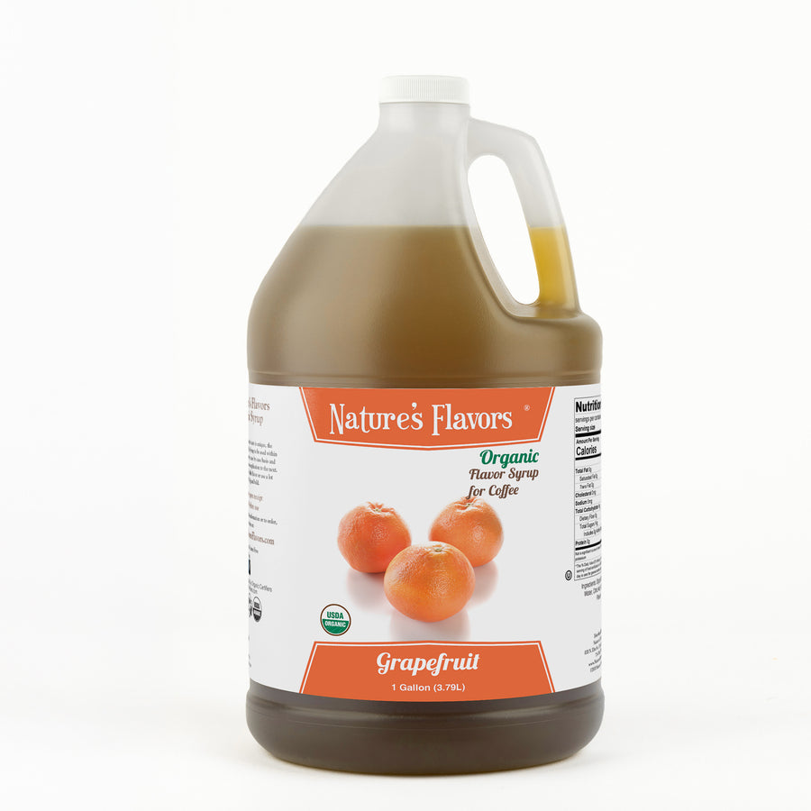 Grapefruit Coffee Syrup, Organic