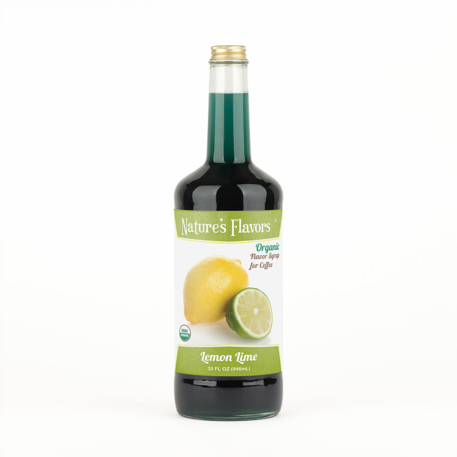 Lemon Lime Coffee Syrup, Organic