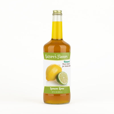 Lemon Lime Italian Soda Syrup, Natural