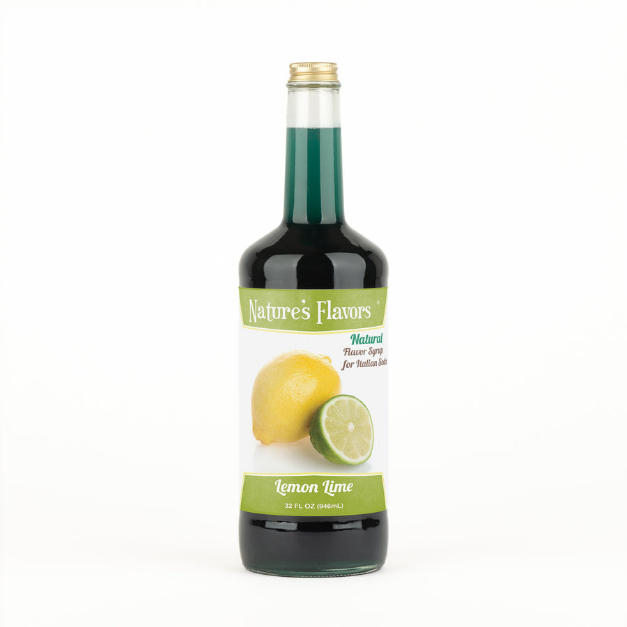 Lemon Lime Italian Soda Syrup, Natural