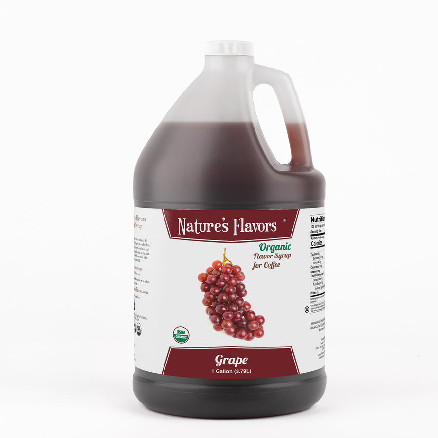Grape Coffee Syrup, Organic