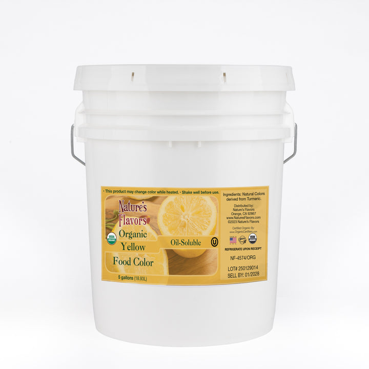 Yellow Food Coloring (Oil-Soluble), Organic