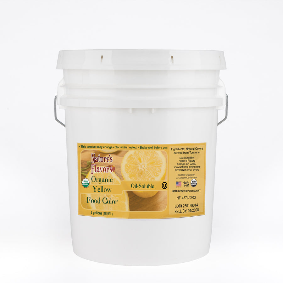 Yellow Food Coloring (Oil-Soluble), Organic