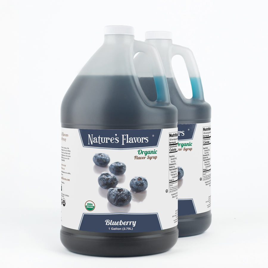 Organic Blueberry Syrup for Yogurt