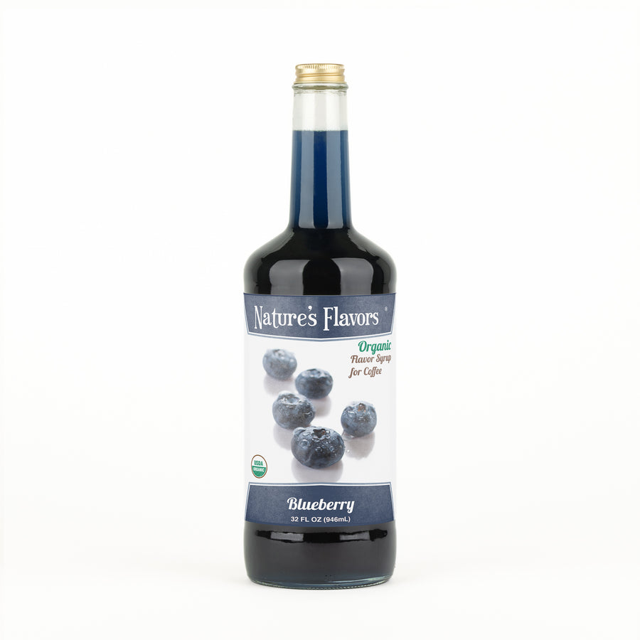 Blueberry Coffee Syrup, Organic