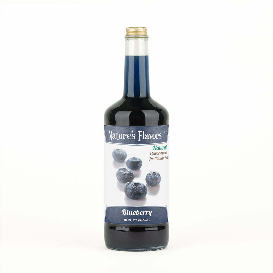 Blueberry Italian Soda Syrup, Natural