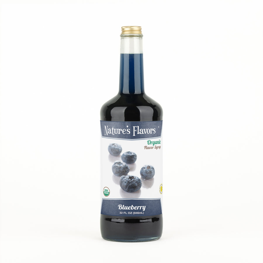 Organic Blueberry Syrup for Yogurt