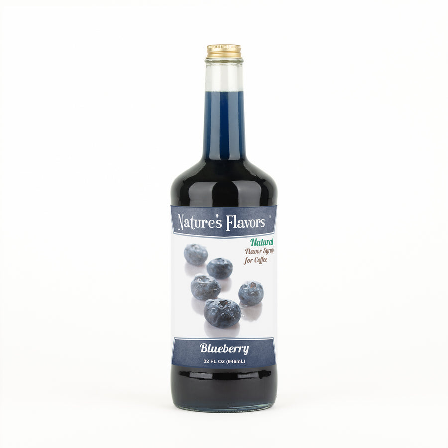 Blueberry Coffee Syrup, Natural