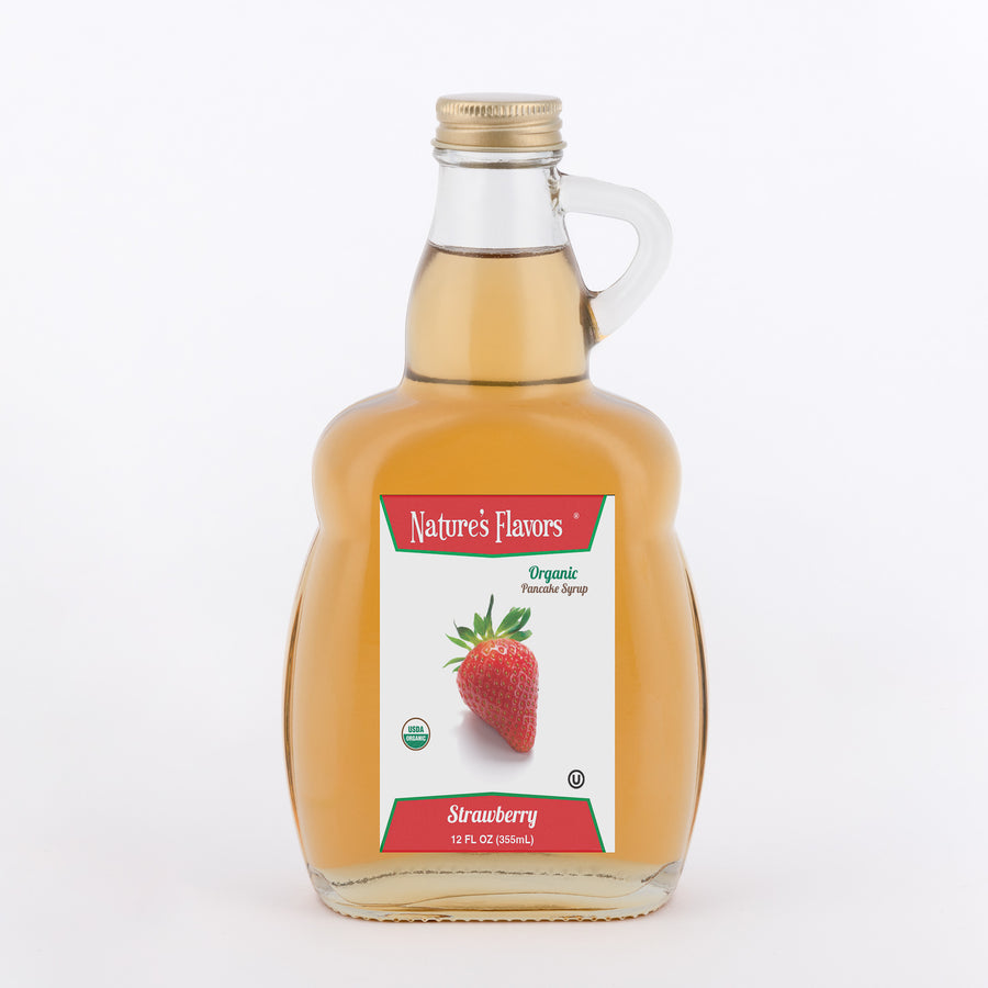 Strawberry Pancake Syrup, Organic