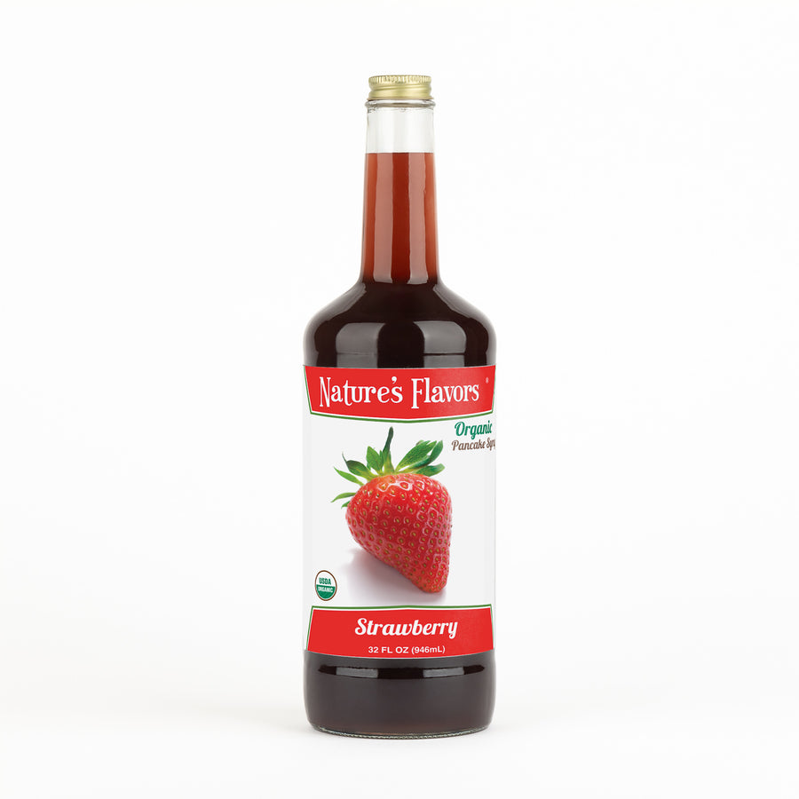 Strawberry Pancake Syrup, Organic