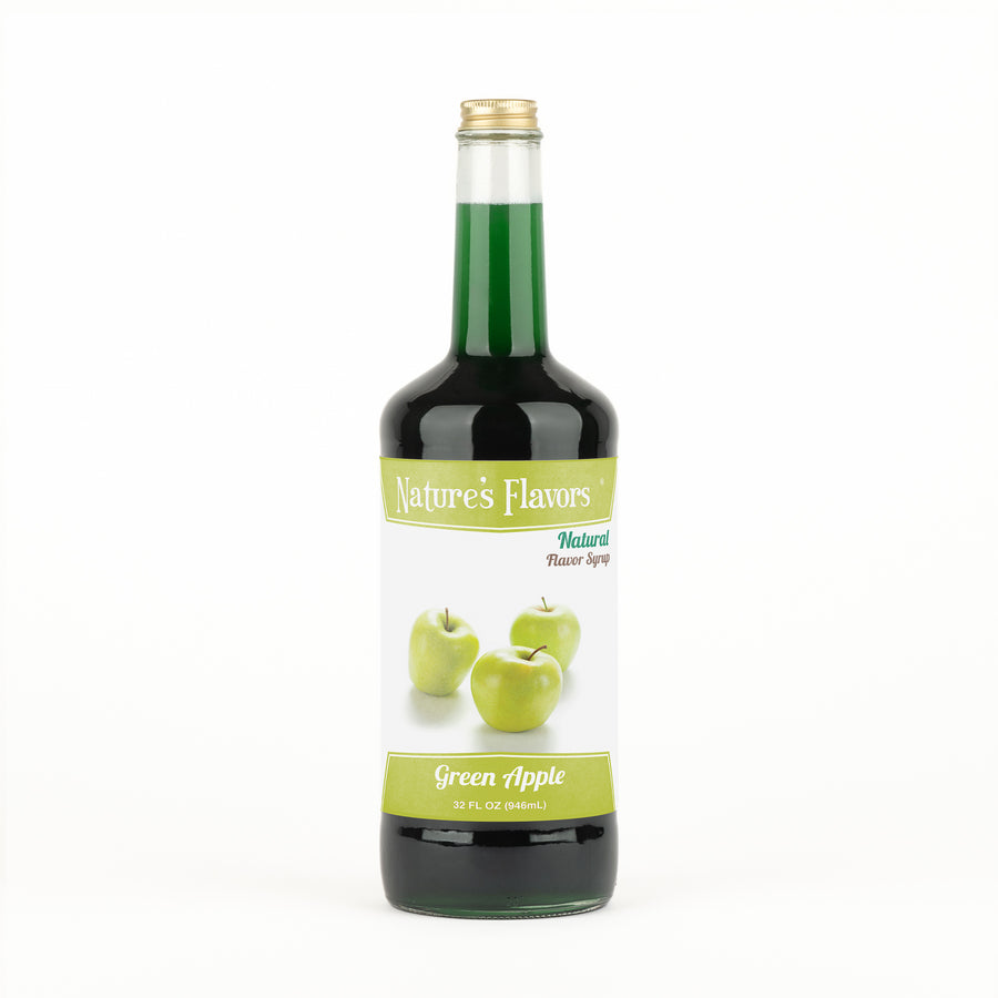 Green Apple Syrup, Natural