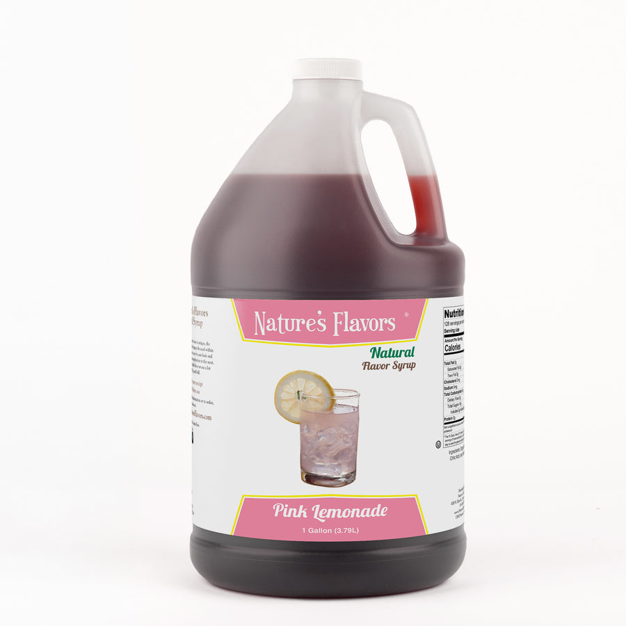 Pink Lemonade Syrup, Natural