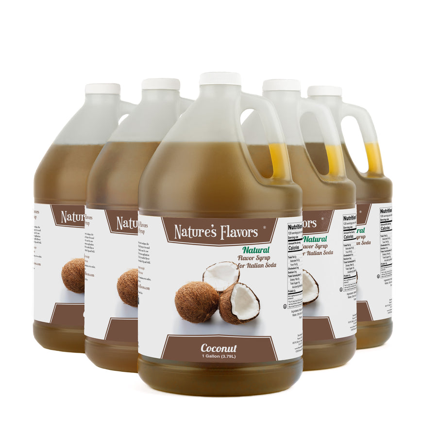 Coconut Italian Soda Syrup, Natural