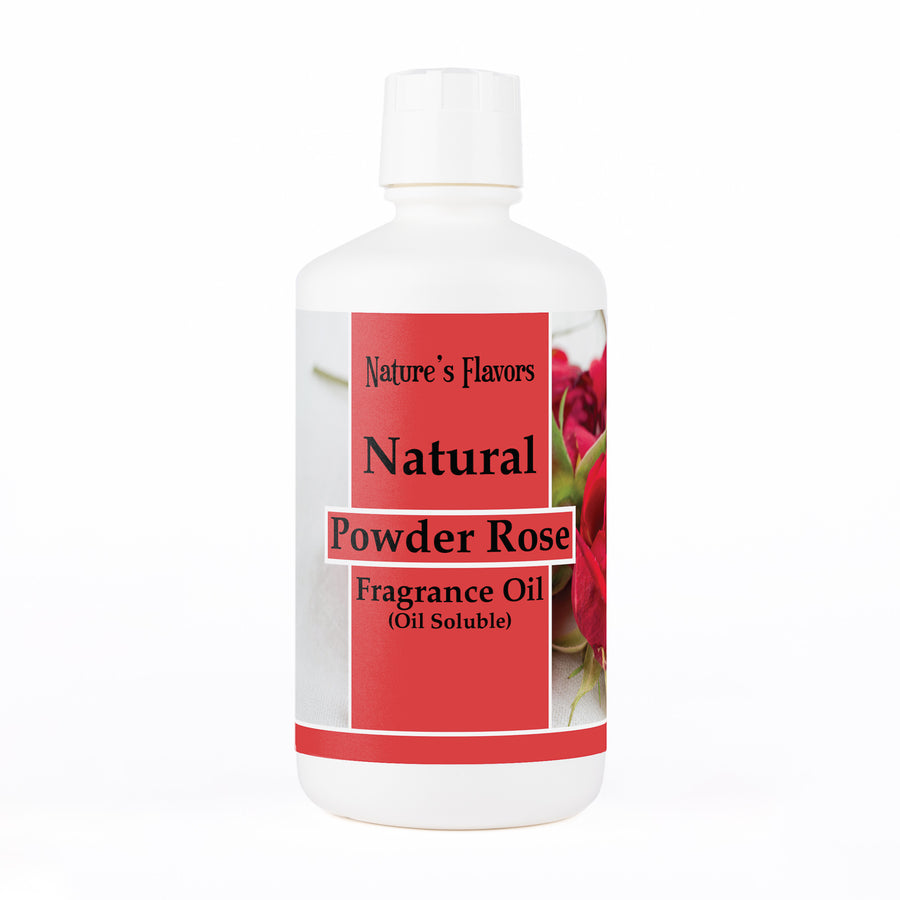 Powder Rose Fragrance Oil (Oil Soluble)