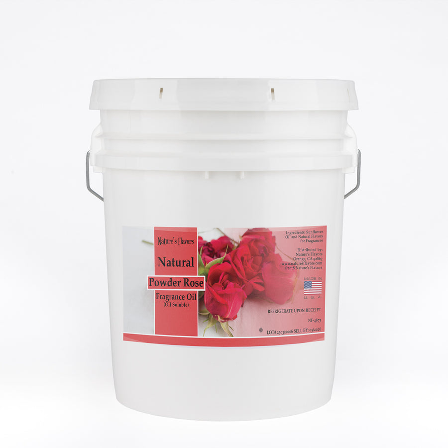 Powder Rose Fragrance Oil (Oil Soluble)