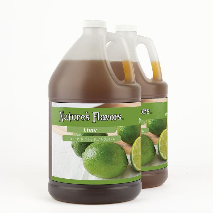 Organic Lime Coffee and Tea Flavor Without Diacetyl