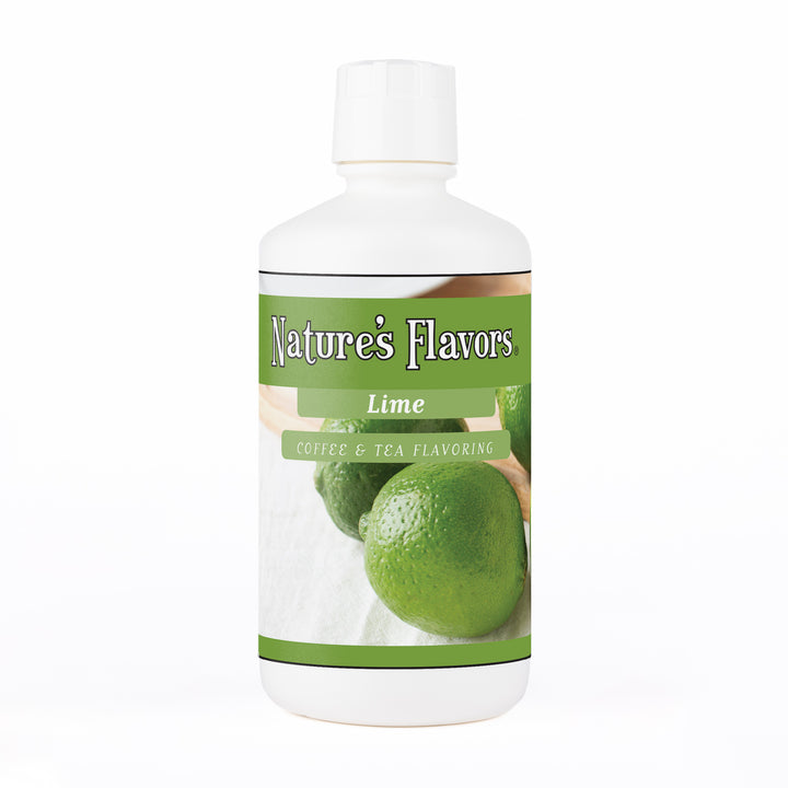 Organic Lime Coffee and Tea Flavor Without Diacetyl